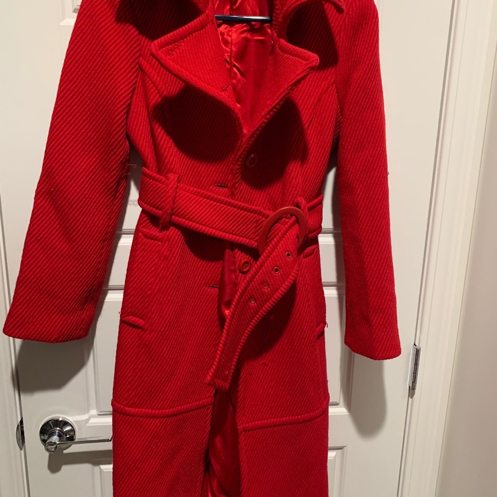Bebe coat Red